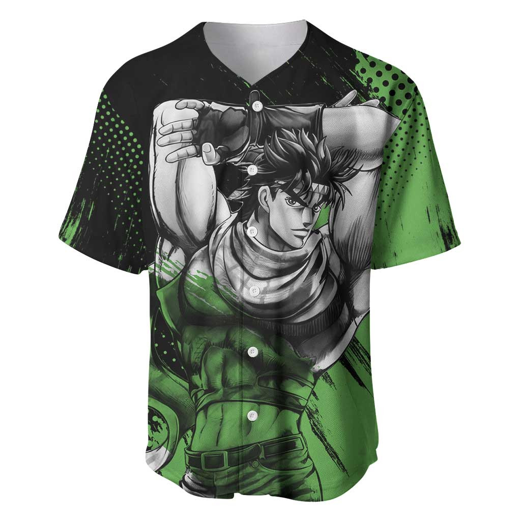 Joseph Joestar JoJos Bizarre Adventure Baseball Jersey Anime 2