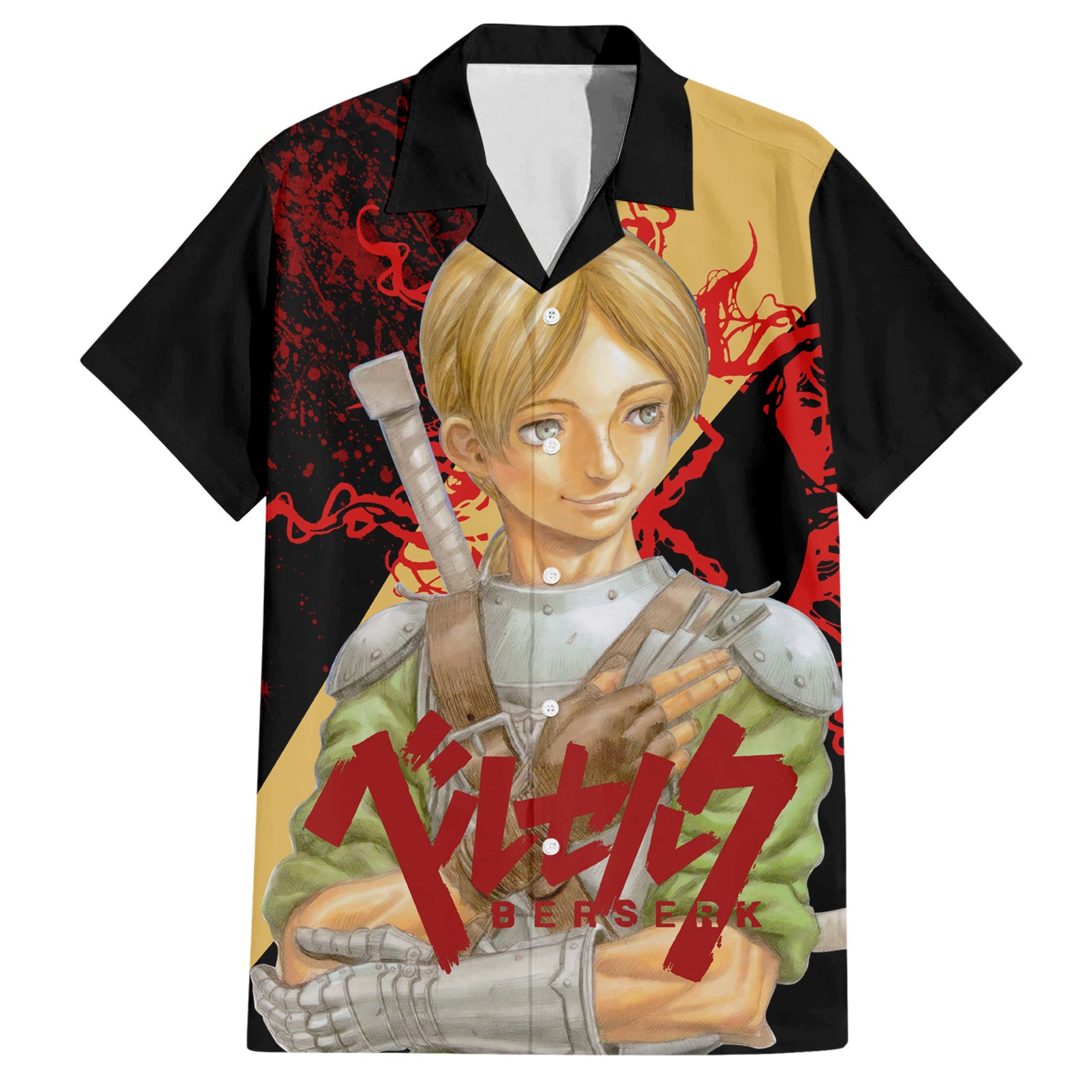 Judeau Berserk Hawaiian Shirt Black Blood 1.jpg