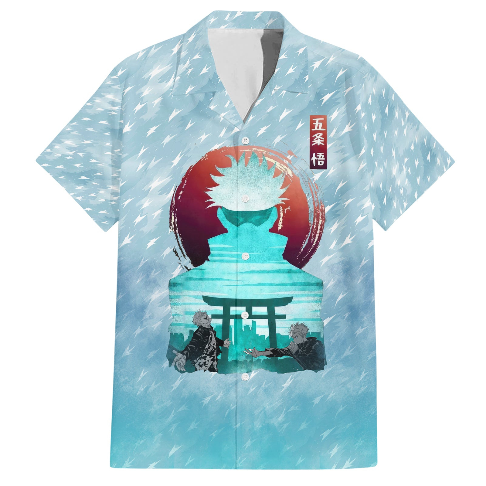 Jujutsu Kaisen Gojo Satoru Hawaiian Shirt Traditional Aesthetics 1.jpg