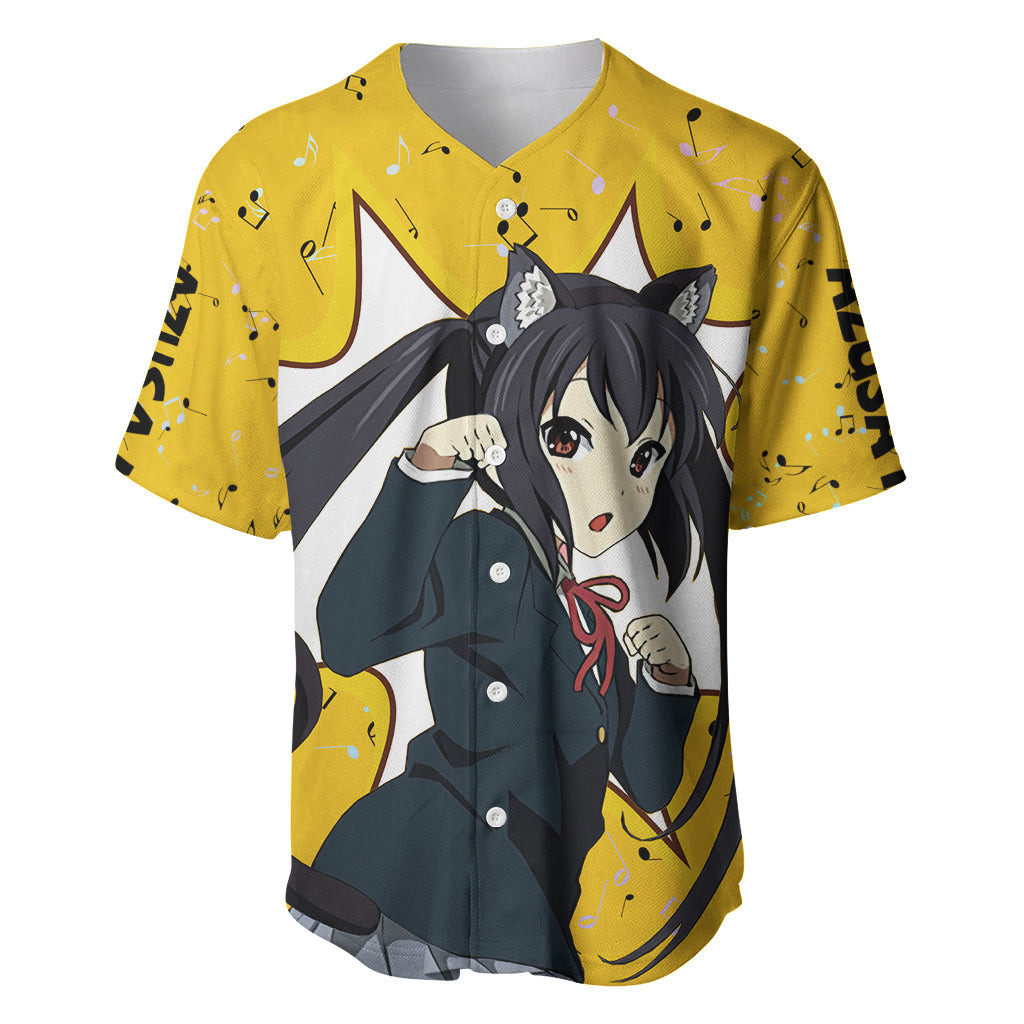 K On Azusa Nakano Anime Baseball Jersey 2