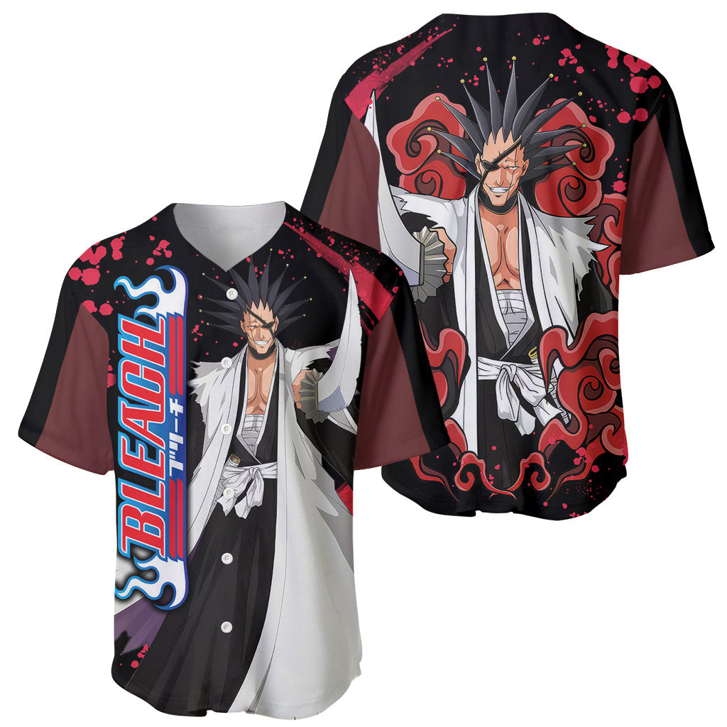 Kenpachi Zaraki Baseball Jersey Bleach 1