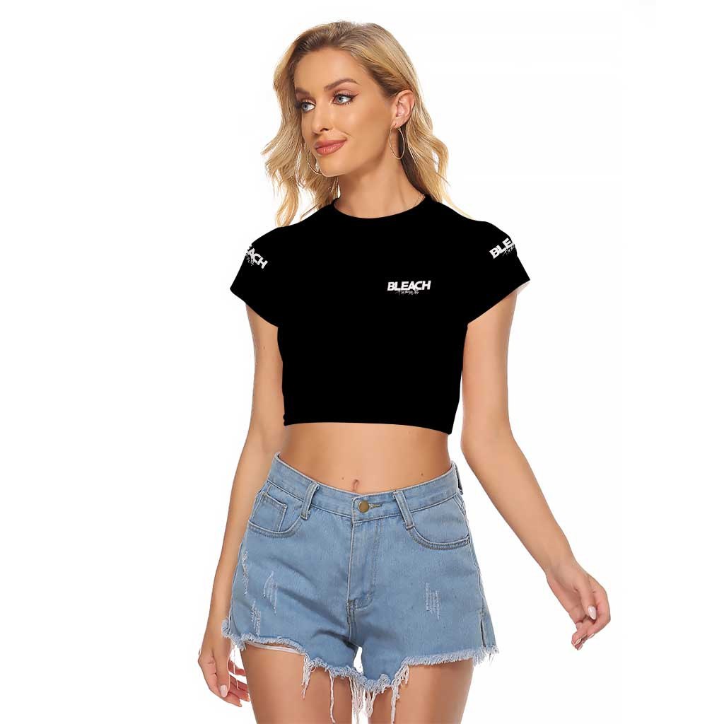 Kurosaki Ichigo TYBWA V3 Bleach Raglan Cropped T Shirt Anime 1