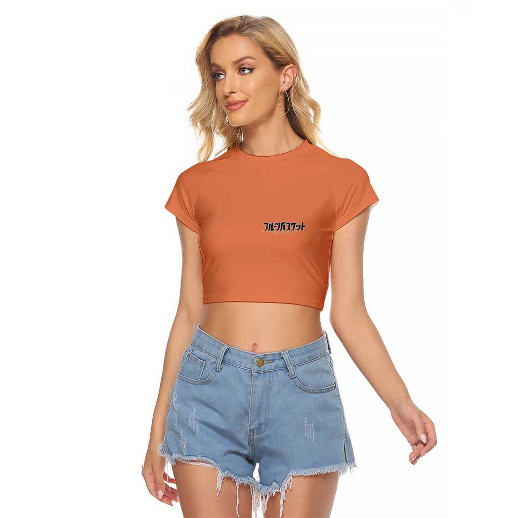 Kyo Sohma Fruits Basket Raglan Cropped T Shirt Anime 1