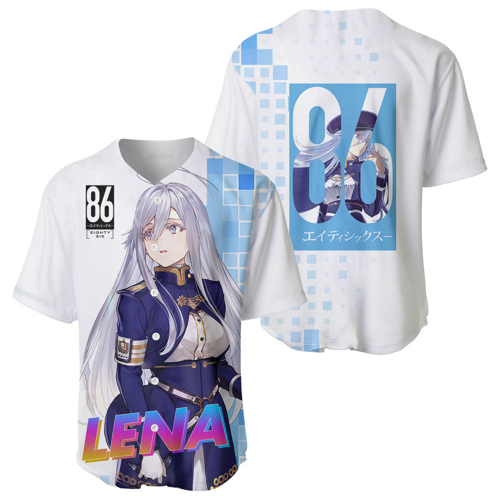 Lena Vladilena Milize Baseball Jersey Anime 1