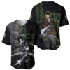 Levi Ackerman Attack On Titan Baseball Jersey Anime 1