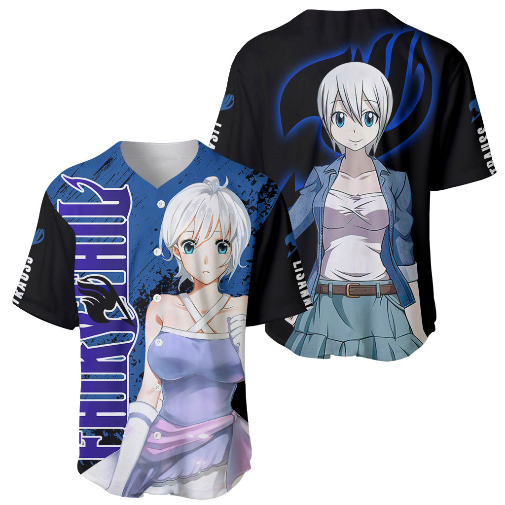 Lisanna Strauss Baseball Jersey Fairy Tail 1