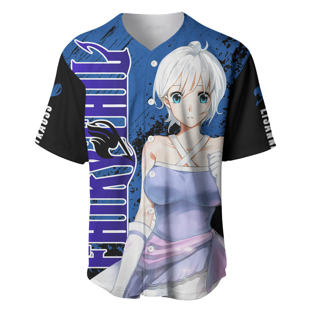 Lisanna Strauss Baseball Jersey Fairy Tail 2