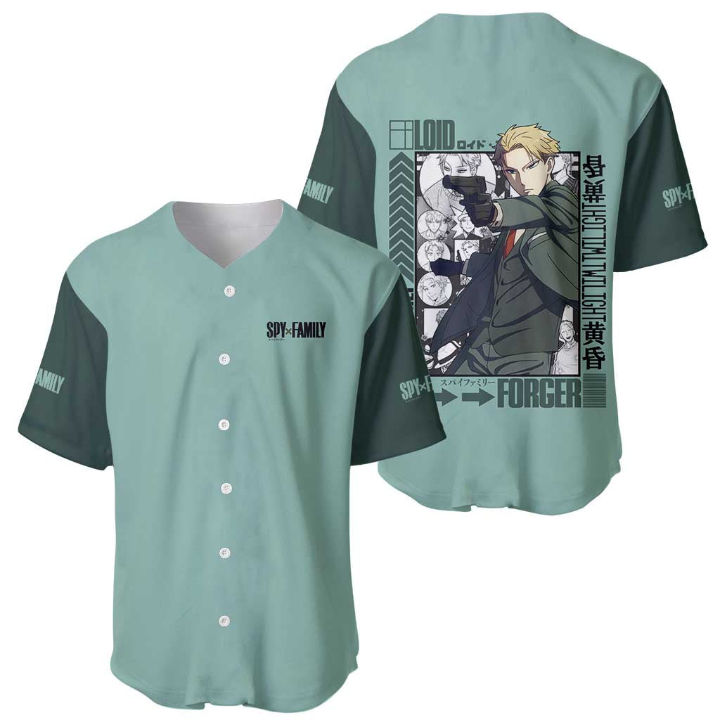 Loid Forger Spy x Family Baseball Jersey Anime 1
