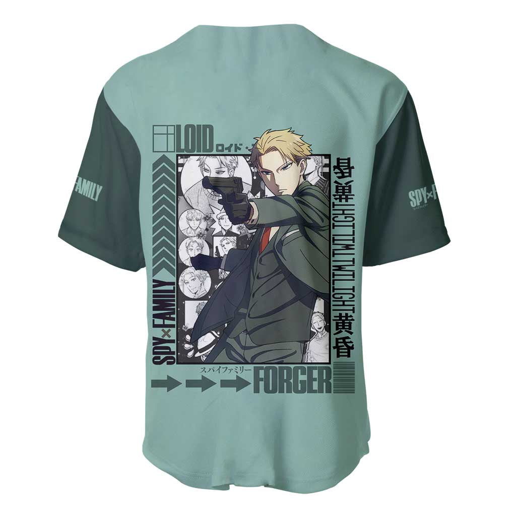 Loid Forger Spy x Family Baseball Jersey Anime 3