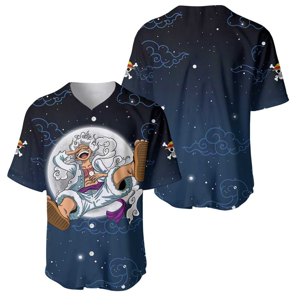 Luffy Gear 5 One Piece Baseball Jersey Anime 1 1