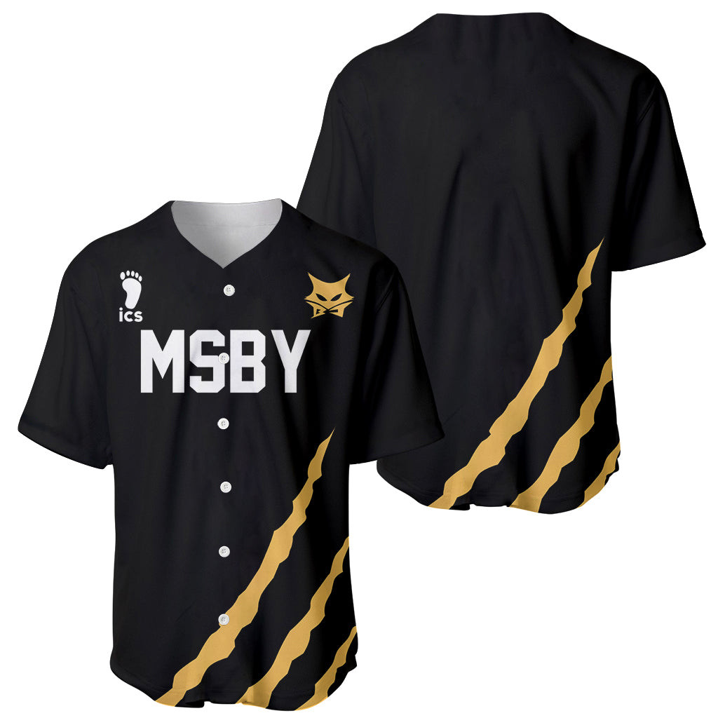 MSBY Black Jackal Baseball Jersey 1