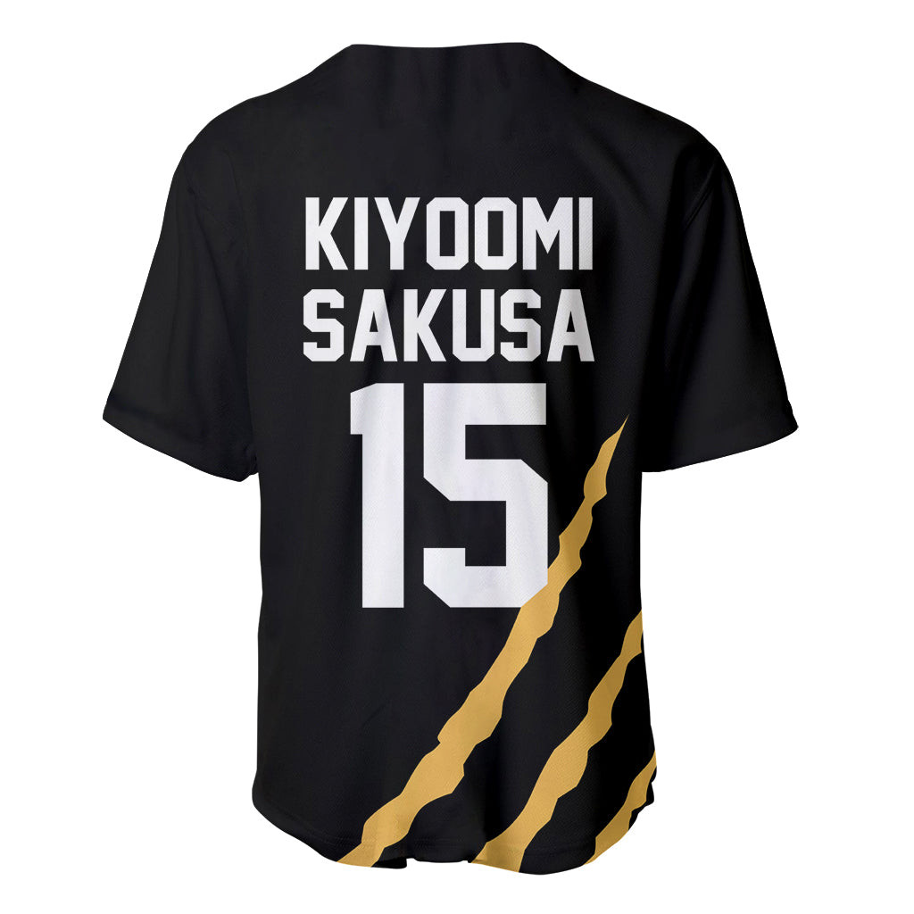MSBY Kiyoomi Sakusa Baseball Jersey Number 15 Anime 3
