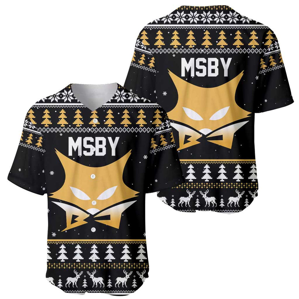 MSBY MSBY Black Jackal Baseball Jersey Anime Mix Christmas 1