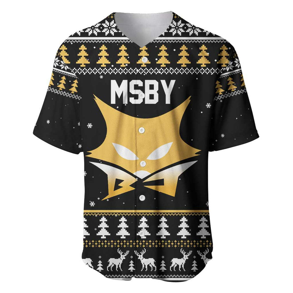 MSBY MSBY Black Jackal Baseball Jersey Anime Mix Christmas 2