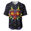 Majoras Mask Zelda Baseball Jersey Abtract 2