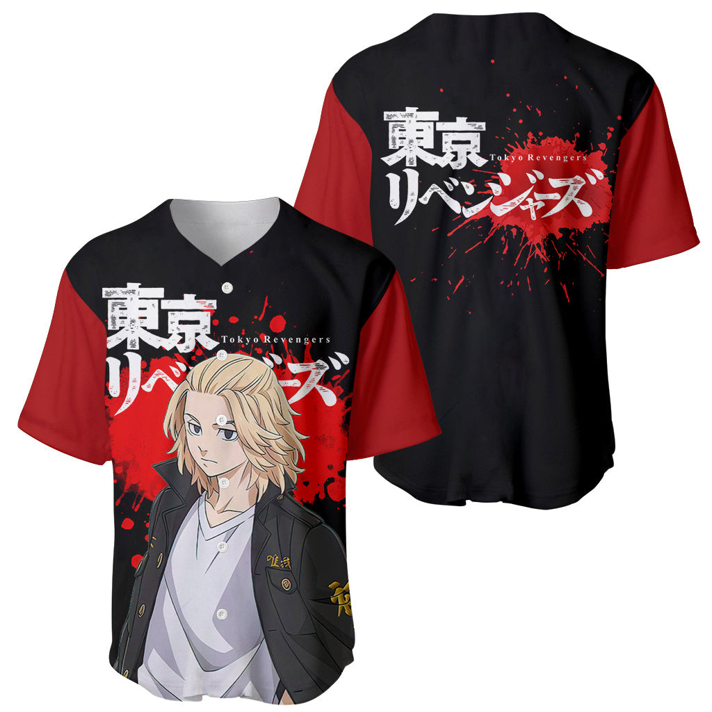 Manjirou Sano Mikey Baseball Jersey Tokyo Revengers 1