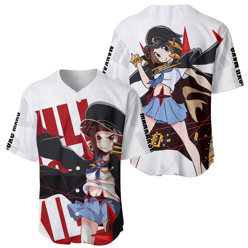 Mankanshoku Mako Baseball Jersey Kill la Kill 1