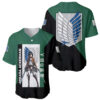 Mikasa Ackerman Baseball Jersey 1