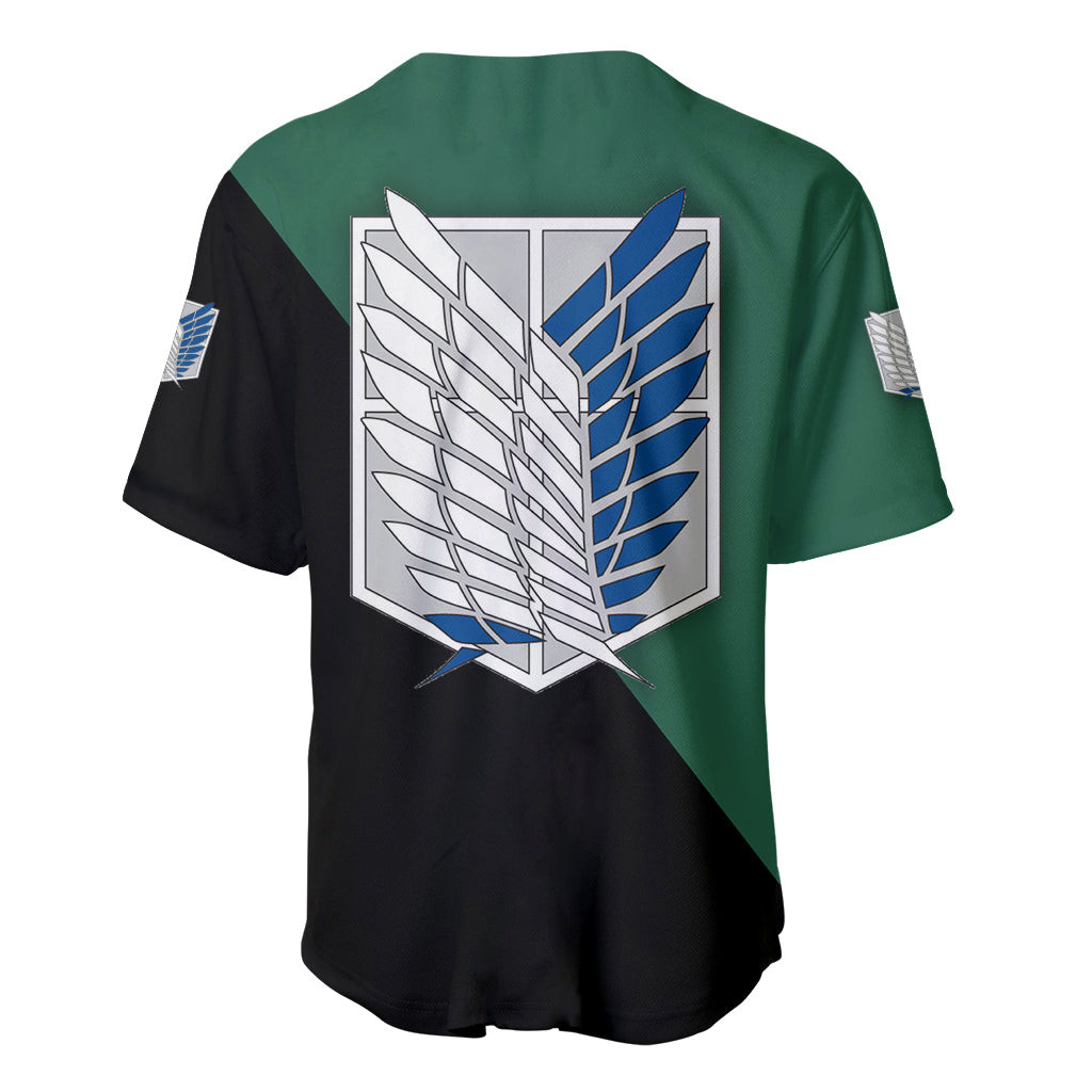 Mikasa Ackerman Baseball Jersey 3