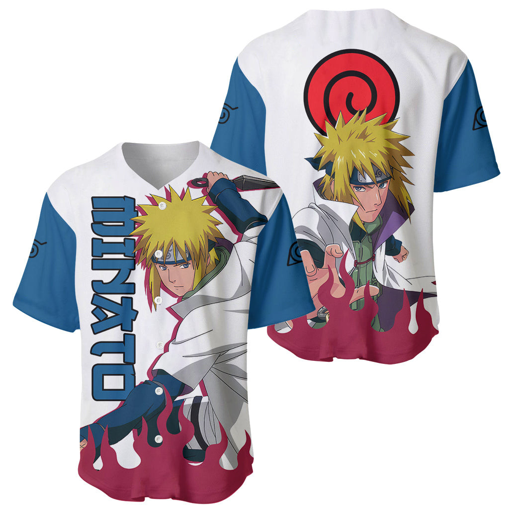 Minato Namikaze Baseball Jersey Naruto 1