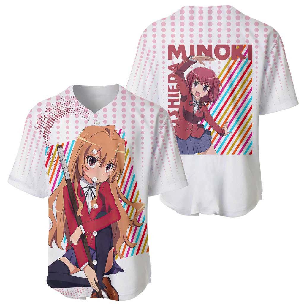 Minori Kushieda Toradora Baseball Jersey Anime 1