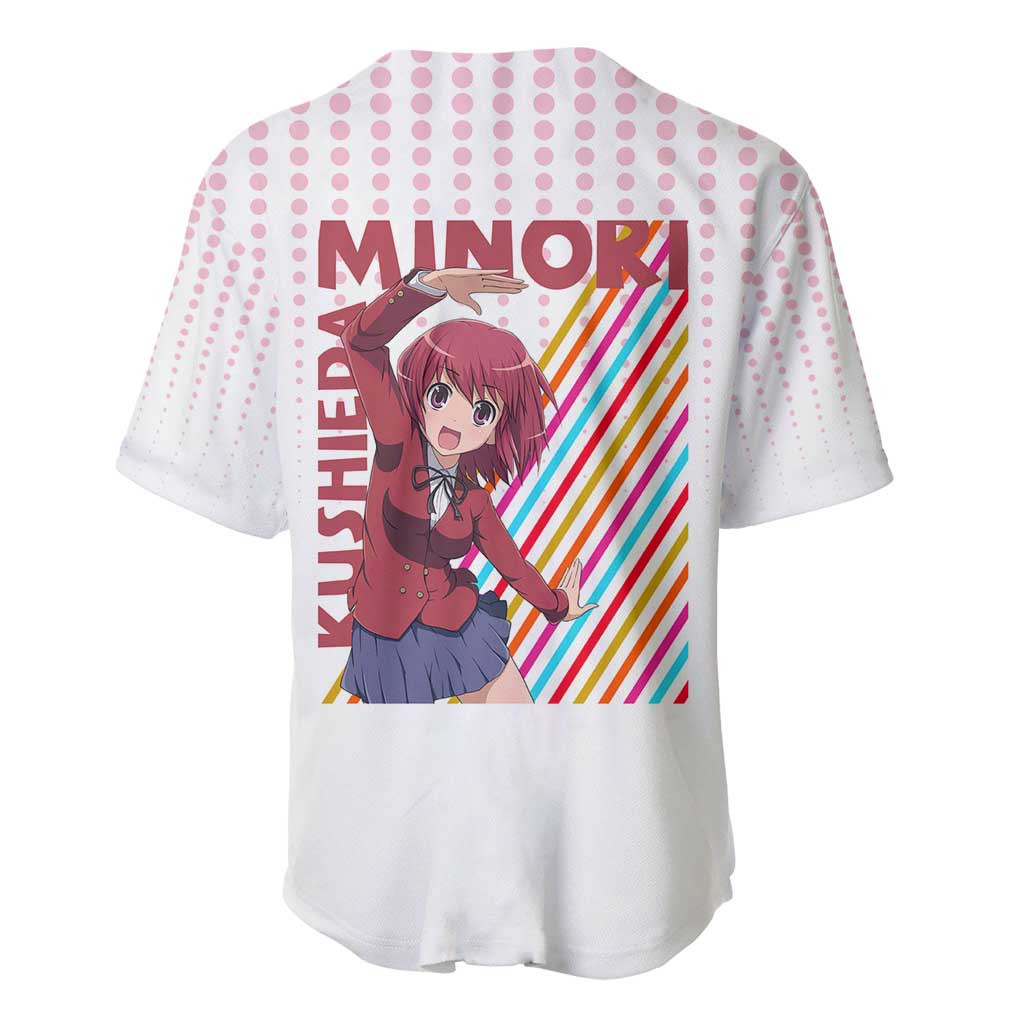Minori Kushieda Toradora Baseball Jersey Anime 3