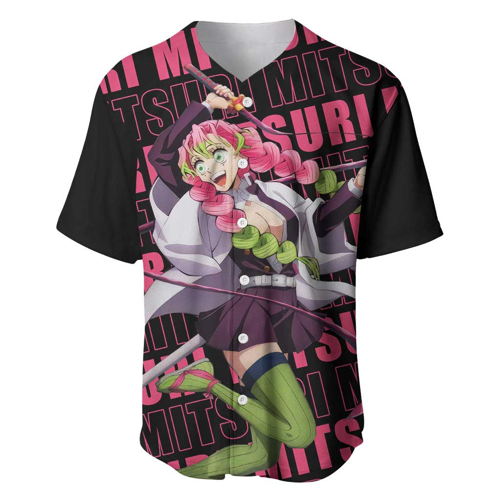 Mitsuri Kanroji Demon Slayer Baseball Jersey Anime 2