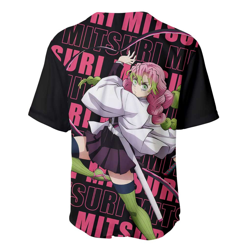 Mitsuri Kanroji Demon Slayer Baseball Jersey Anime 3