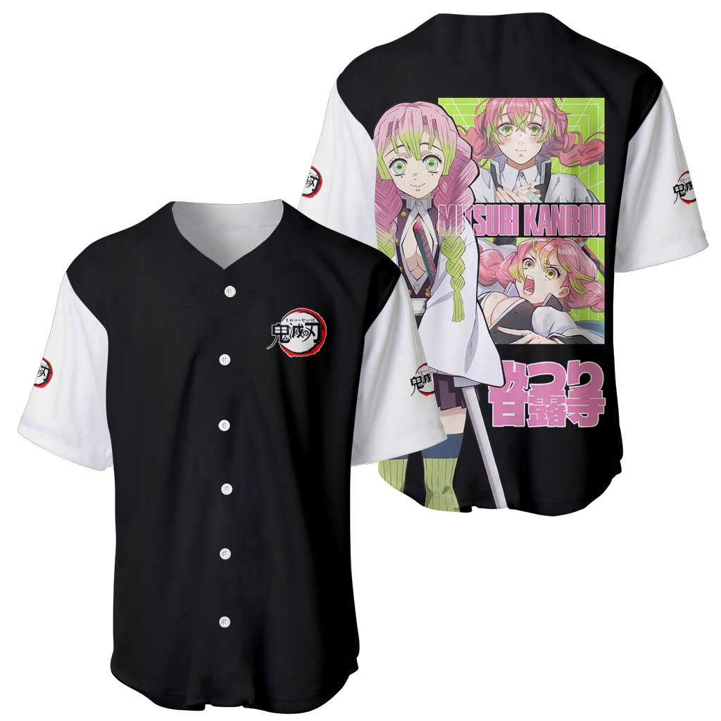Mitsuri Kanroji V2 Demon Slayer Baseball Jersey Anime 1