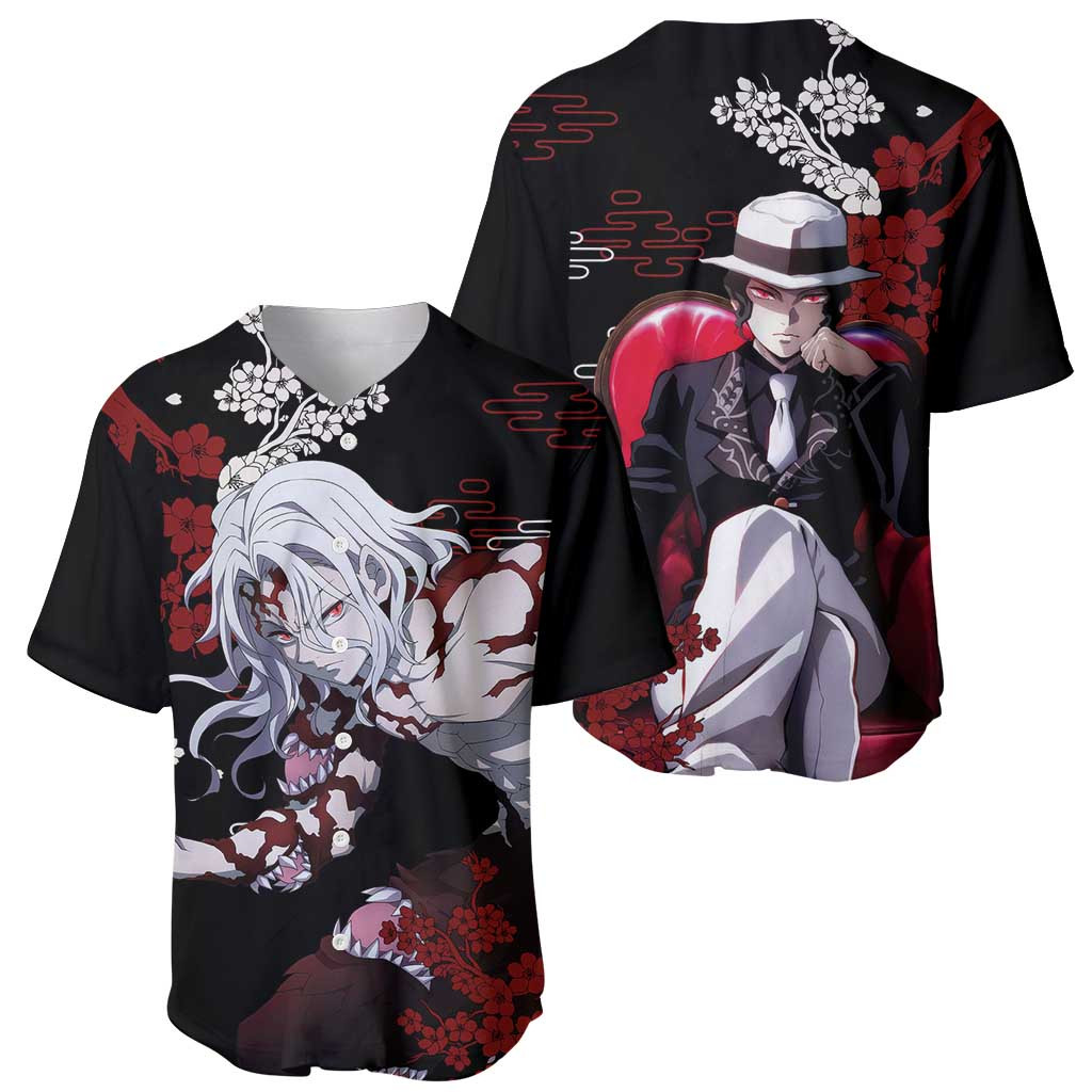Muzan Kibutsuji Demon Slayer Baseball Jersey Anime Japan 1