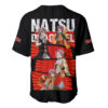 Natsu Dragneel Fairy Tail Baseball Jersey Anime 3