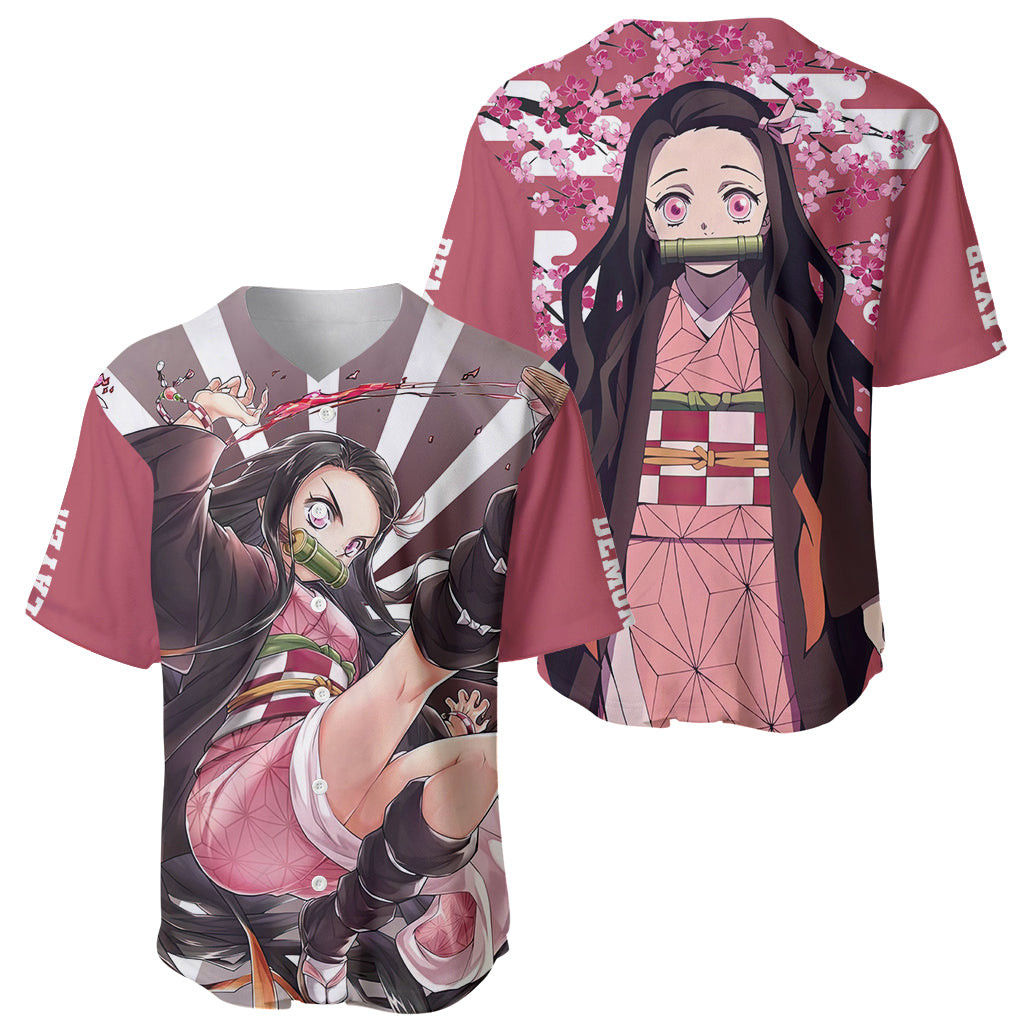 Nezuko Kamado Baseball Jersey 1