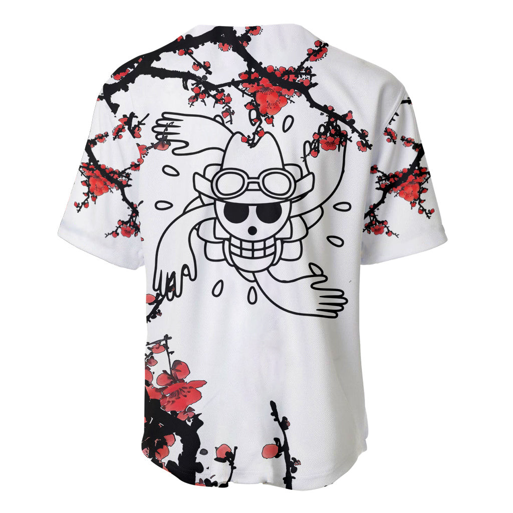 Nico Robin Japan Style Anime Baseball Jersey 3