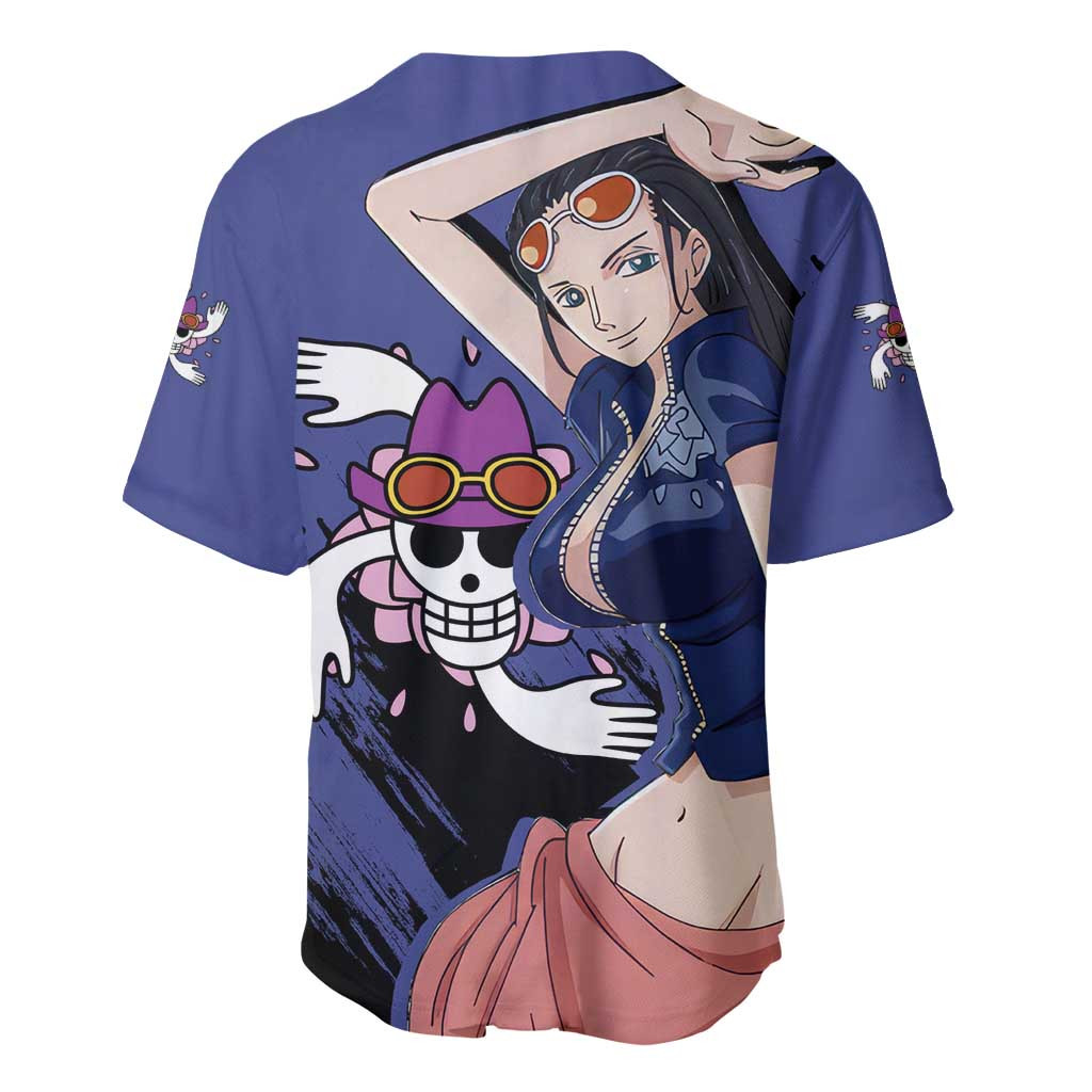 Nico Robin One Piece Baseball Jersey Anime 3