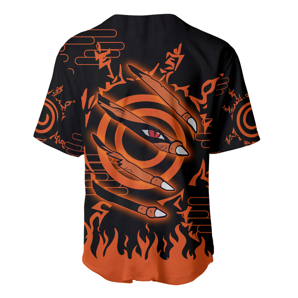 Nine Tailed Beasts Kurama For Fans Baseball Jersey 3