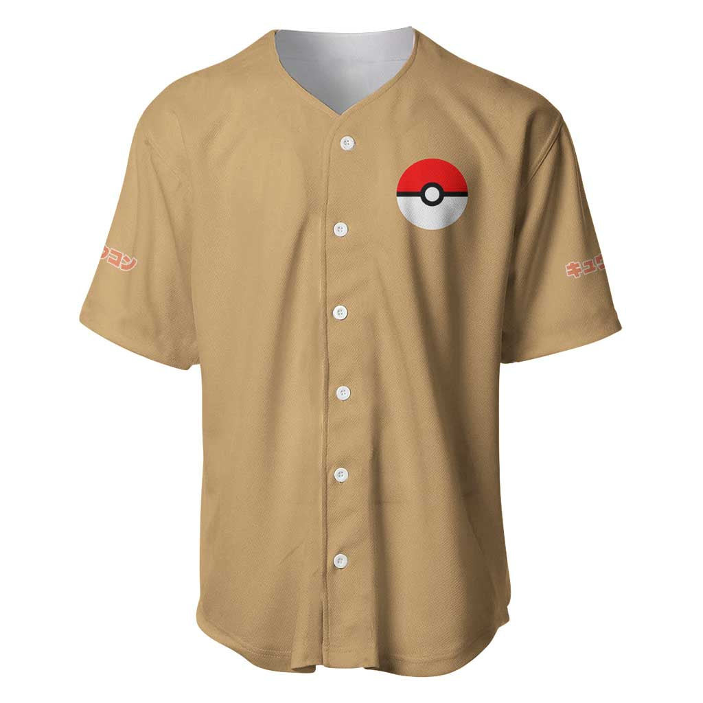 Ninetales Pokemon Baseball Jersey Anime 2