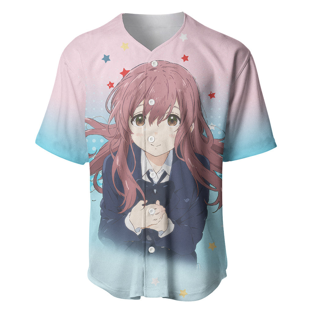Nishimiya Shouko Baseball Jersey A Slient Voice 2
