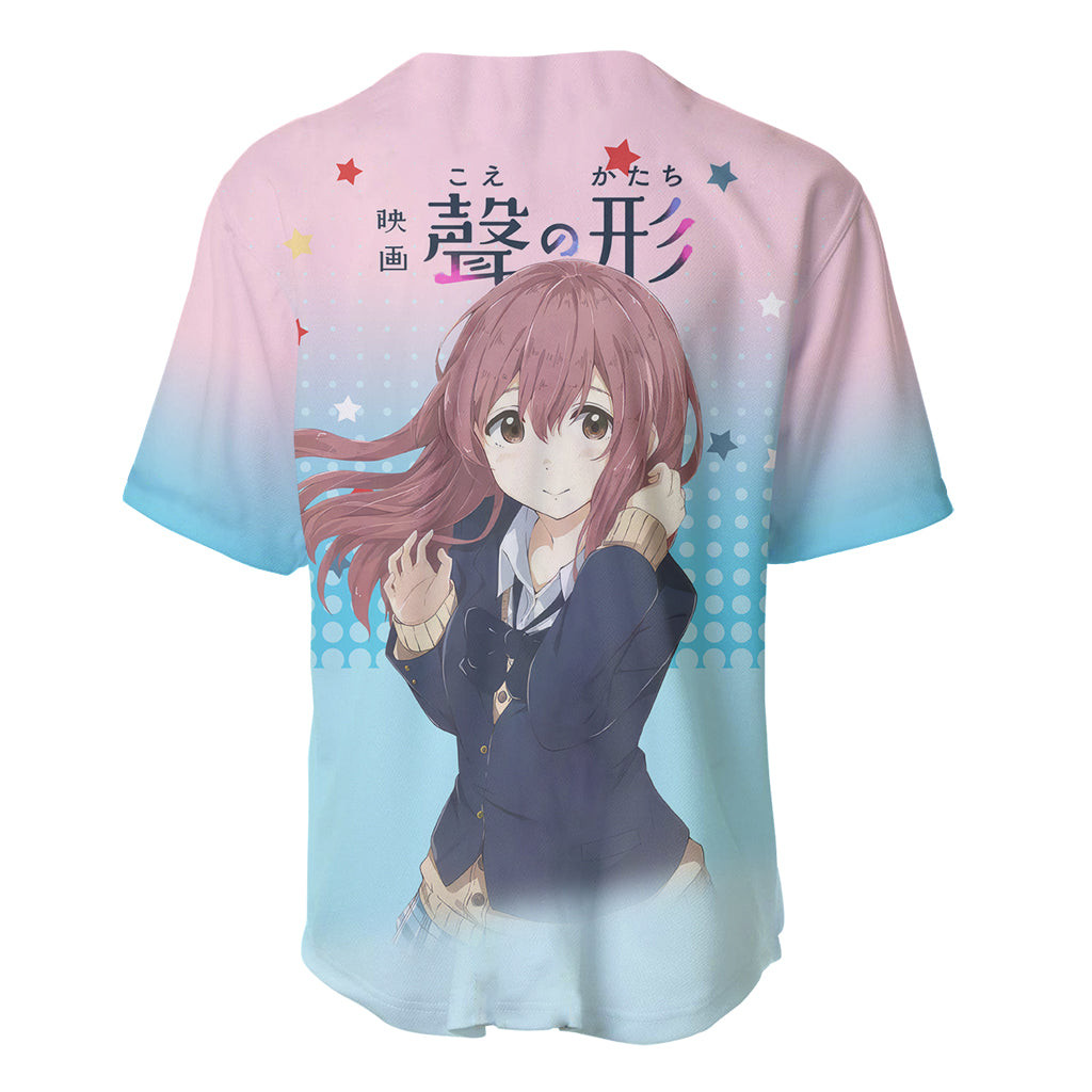 Nishimiya Shouko Baseball Jersey A Slient Voice 3