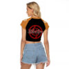 Nobara Kugisaki Jujustu Kaisen Raglan Cropped T Shirt Anime Mix Manga 2
