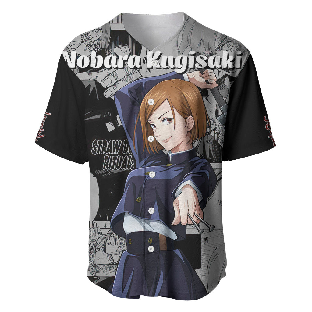 Nobara Kugisaki Manga Great Style Baseball Jersey 2