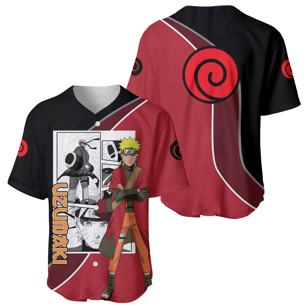 Nrt Uzumaki Sage Baseball Jersey Mix Manga 1