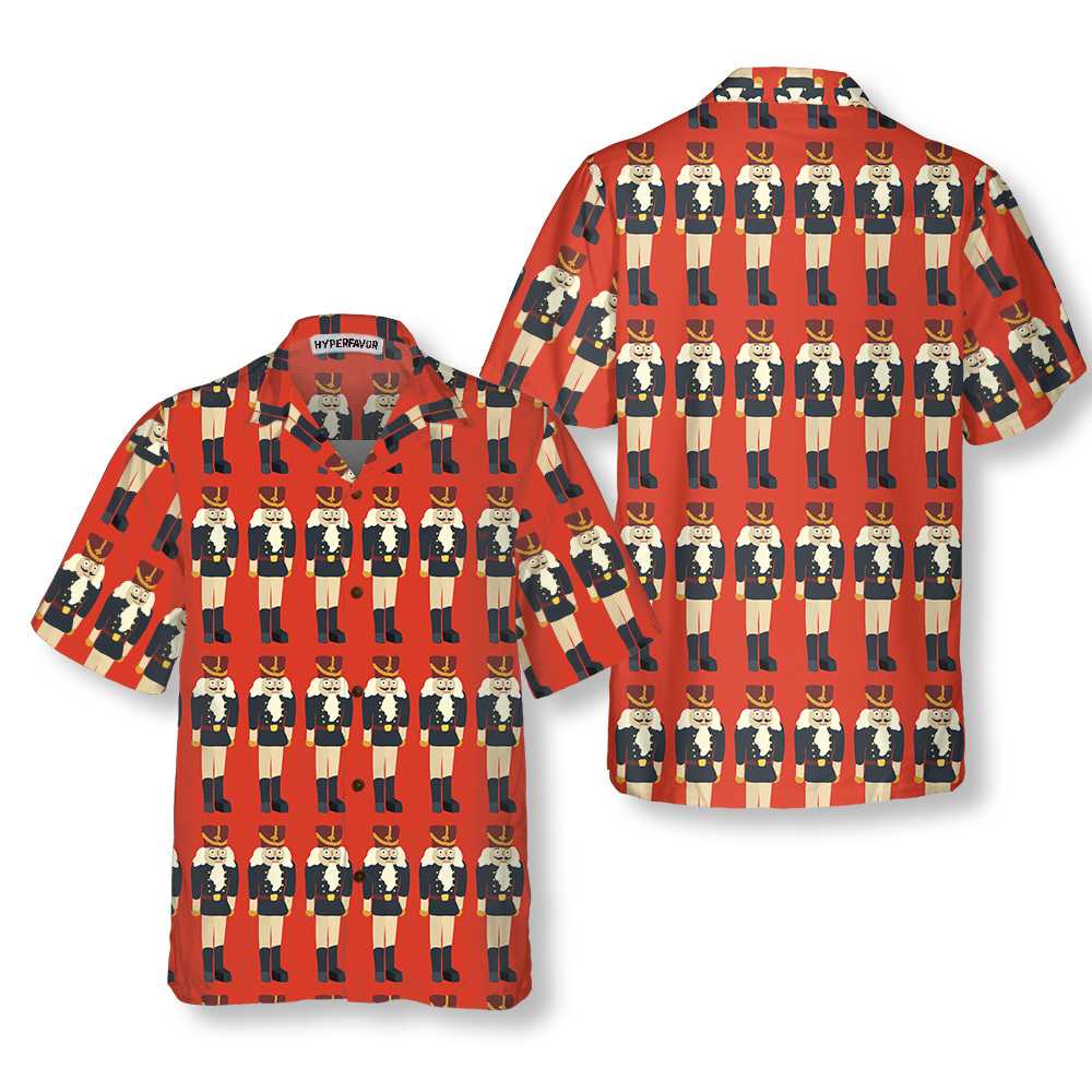 Nutcracker Seamless Christmas Pattern Hawaiian Shirt Funny Christmas Shirt Gift For Christmas 1.jpg