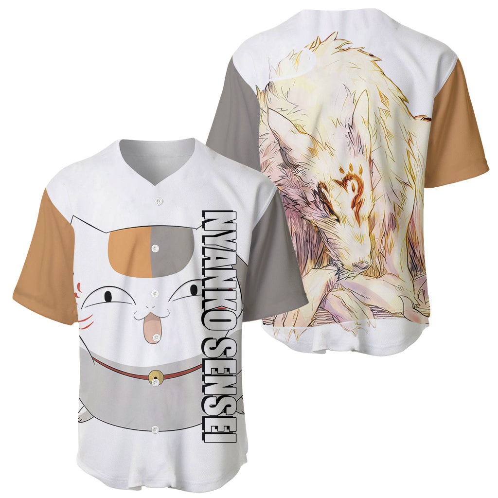 Nyanko Sensei Madara Natsume Yuujinchou Baseball Jersey Anime 1