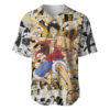 One Piece Blazing Force Luffy Baseball Jersey Anime Mix Manga 2