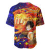One Piece Trippy Luffy Baseball Jersey Anime Mid Trippy 3
