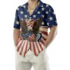 Patriotic Eagle Defending Honor And America Hawaiian Shirt American Flag Button down Shirt 6.jpg