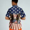 Patriotic Eagle Defending Honor And America Hawaiian Shirt American Flag Button down Shirt 7.jpg