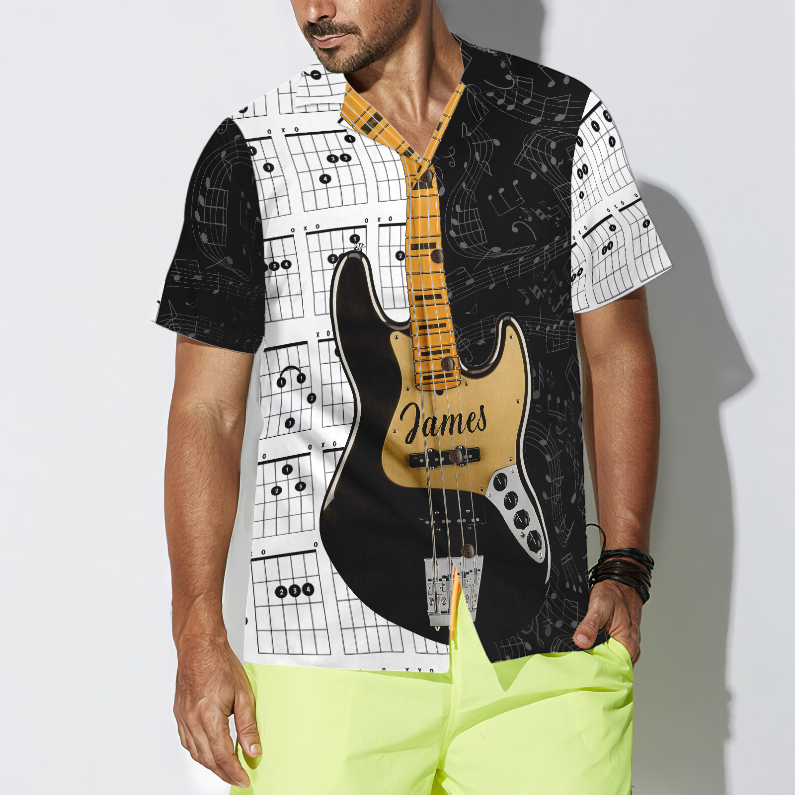 Personalized Name Guitar Custom Hawaiian Shirt 4.png