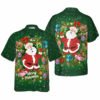 Pineapple Santa Wreath Hawaiian Shirt 1.png