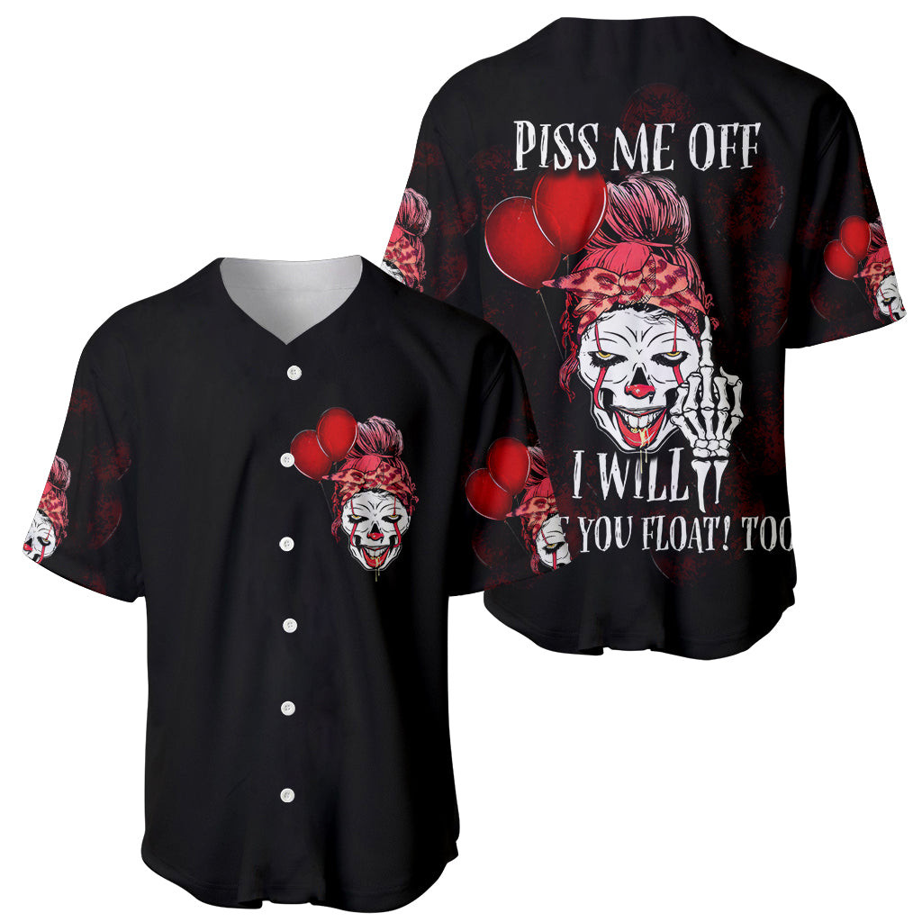 Piss Me Off I Will Baseball Jersey 1